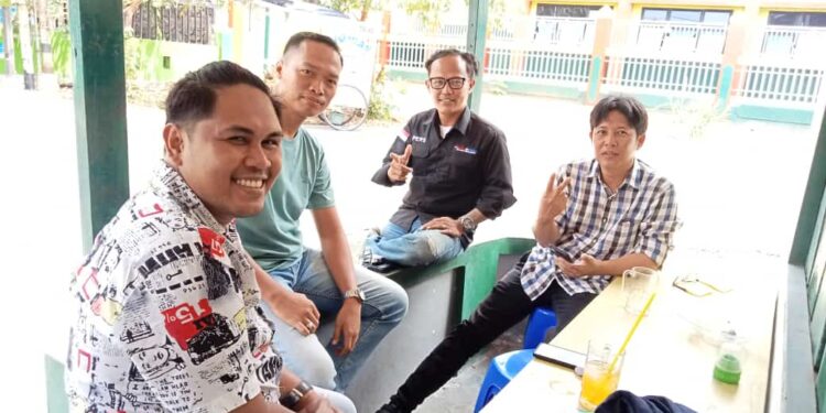 IWO Provinsi Lampung dan KBNI Bincang Siang di Warung Pojok Kantor Dinas Pendidikan Kota Bandar Lampung