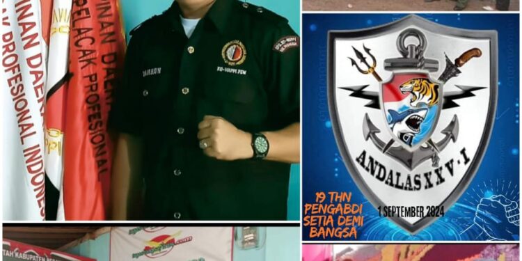 Segenap Pengurus DPD KO-WAPPI Pesawaran Ucapkan Hari Jadi Andalas XXV/I Angkatan Laut