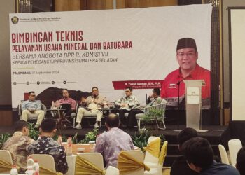 Bimbingan Teknis Pelayanan Usaha Mineral dan Batubara, Bersama Anggota DPR RI Komisi VII