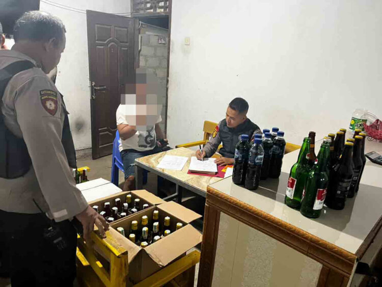 Penertiban Peredaran Miras di Lampung Selatan: Ungkap Penjualan Minuman Beralkohol Ilegal