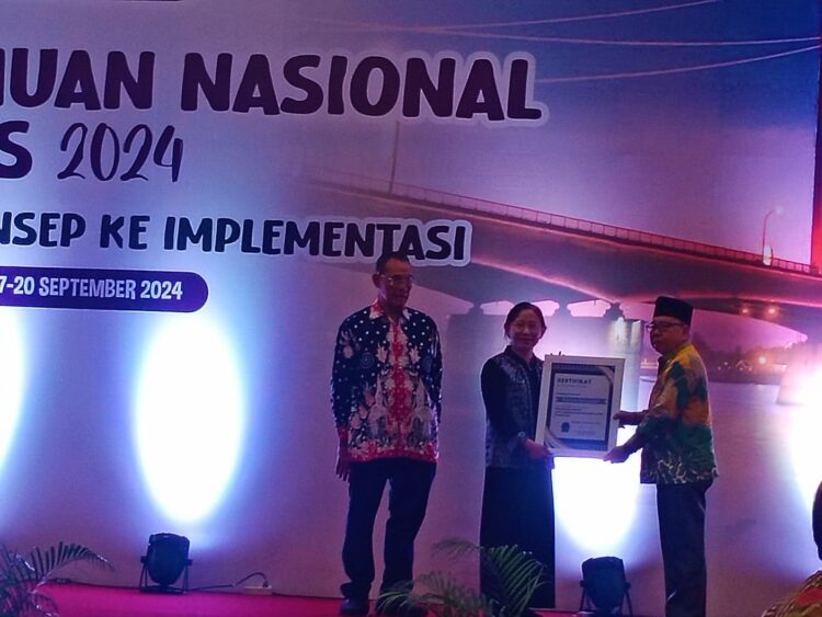 Baznas Kabupaten Banyuasin Menerima Penghargaan CSR/Baznas ATM
