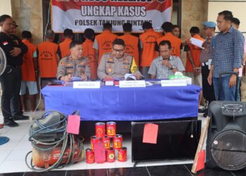 Polsek Tanjung Bintang Tangkap 9 Pelaku kejahatan dalam 10 hari
