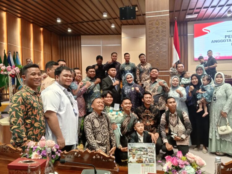 Fajar Febriansyah S.T,. M.I.Kom Anggota DPRD Sumsel Dapil II Resmi Dilantik