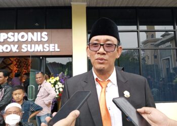 Sah Jauhari A. MA di Lantik Menjadi Anggota DPRD Provinsi Sumsel