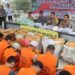 Satresnarkoba Polres Lampung Selatan Berhasil Bongkar Jaringan Narkoba Lintas Provinsi