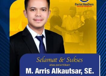 M. Arris Alkautsar S.E. Resmi Dilantik Menjadi Anggota DPRD Kota Palembang