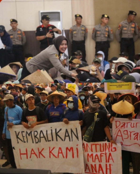 Polda Lampung Fasilitasi Aspirasi Petani dalam Penyelesaian Sengketa Tanah