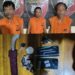 Tiga Pria Ditangkap Polisi Saat Mengonsumsi Sabu di Pos Satpam Katibung Lampung Selatan