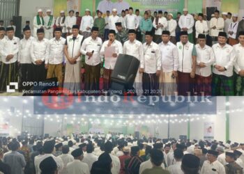 Cucu Ulama Karismatik Karongan Sampang Hadiri Konsolidasi Tim Pemenangan MANDAT Kecamatan Pangarengan