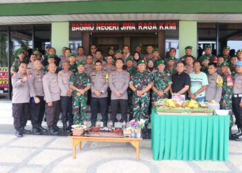 Polres Lampung Selatan Berikan Kejutan di HUT TNI ke-79, Tunjukkan Sinergi TNI-Polri