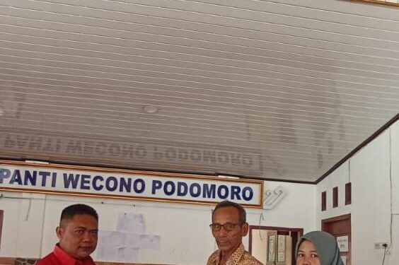 Sebanyak 57 KPM Pekon Podomoro Terima Bantuan BLT DD