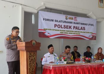 Roadshow Cooling System dan Forum Silaturahmi Kamtibmas Polsek Palas: Jaga Pilkada Lampung Selatan 2024 Aman Damai dan Sejuk