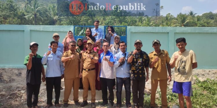 Gunakan DD Desa Bunut Bangun Tempat Penampungan Sampah
