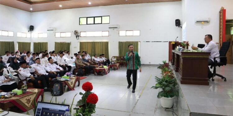 IWO Lampung Isi Materi Jurnalistik dalam Rakor Madrasah se-Bandarlampung