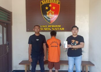 Pelaku Curi HP dan Bangunkan Saksi Agar Bantu Kabur, Polisi Akhirnya Bekuk di Natar