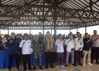 Kapolres Lampung Selatan Gelar Forum Silaturahmi Kamtibmas di Pantai Virgo Sebalang