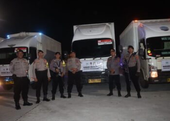 Polres Lampung Selatan Kawal Logistik Pilkada 2024 Hingga Gudang KPUD