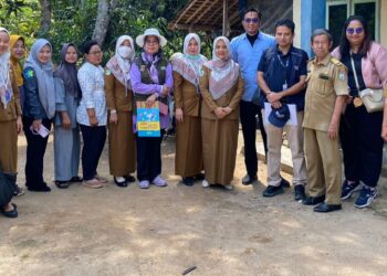 Berjalan Baik WHO Pantau Imunisasi PIN dan Jentik Nyamuk di Pekon Pujiharjo