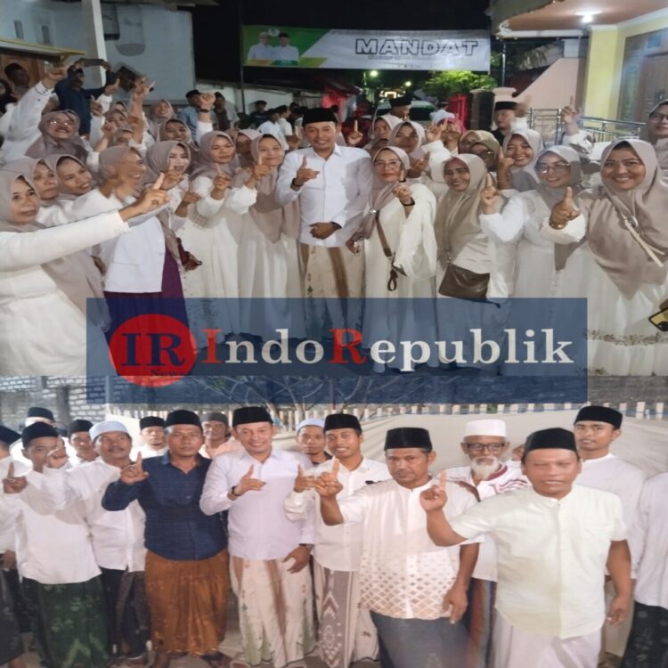Warga Madegan Sambut Sumringah Kehadiran Cawabup MANDAT Saat Acara Haul di Polagan Sampang