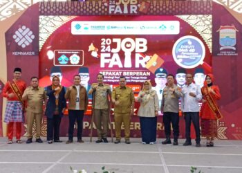 Job Fair 2024 Dengan Tema Sepakat Berperan “Strategi Peningkatan Tenaga Kerja Dalam Mengurangi Angka Pengangguran”