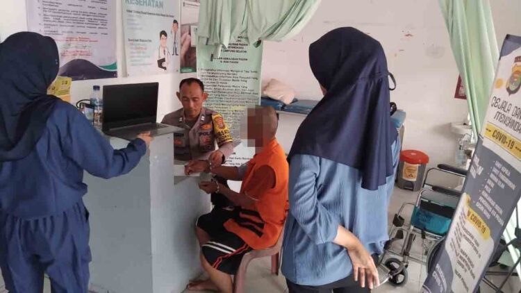 Kakek cabuli Cucu tiri 12 Kali hingga hamil, di Tangkap Polres Lampung Selatan