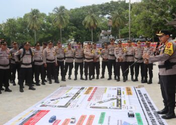 4.263 Personel Gabungan Dikerahkan untuk Amankan Pilkada Serentak 2024 di Lampung Selatan