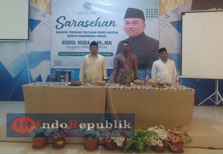 Anggota DPRD Jatim Nurul Huda Gelar Sarasehan Bersama Ratusan Pemuda Milenial Sampang