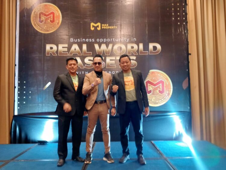 Darsono Leader Hadir Di Business Opportunity In Real World Assets With Max Property