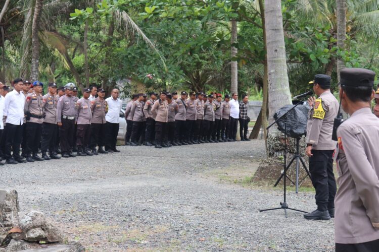 Polres Lampung Selatan Amankan Rapat Pleno KPUD Pilkada 2024 dengan Pengamanan Ketat