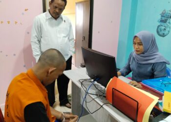 Ayah Hamili Anak kandung, Ditangkap Polres Lampung Selatan
