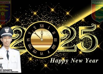Pemerintah Desa Sukajaya Lempasing Ucapkan Selamat Tahun Baru 2025