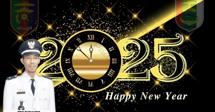 Pemerintah Desa Sukajaya Lempasing Ucapkan Selamat Tahun Baru 2025