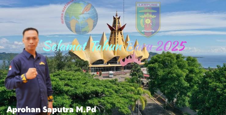 Ikatan Wartawan Online Provinsi Lampung Ucapkan Selamat Tahun Baru 2025
