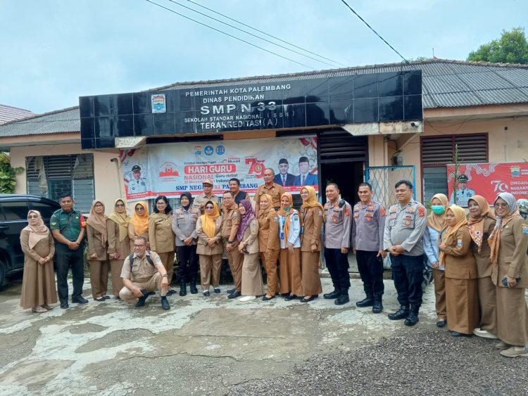 Hari Pertama Pelaksanaan Makan Bergizi Gratis (MBG) Di SMPN 33 Palembang