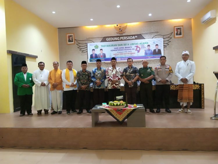 Tasyakuran Dan Do’a Lintas Agama HAB Kemenag Ke-79