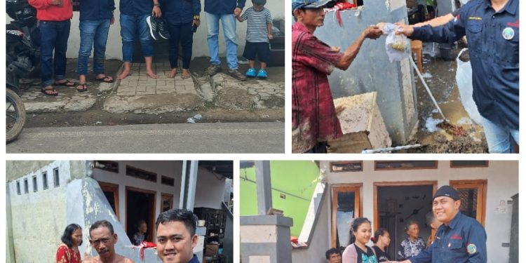IWO Lampung Gerak Cepat Salurkan Bantuan ke Warga Terdampak Banjir 