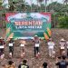 Penanaman Jagung 1 Juta Hektar Polres Lampung Selatan Untuk Dukung Swasembada Di Way Urang Kalianda