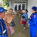 Gabungan Polairud Polda Lampung dan Polres Lampung Selatan Evakuasi Warga Terdampak Banjir
