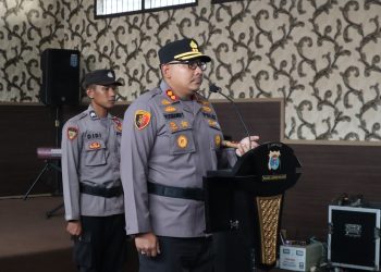 Empat Jabatan Strategis Polres Lampung Selatan Resmi Berganti Dalam Sertijab Dipimpin Kapolres