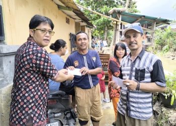 Taring Lampung Bantu Korban Terdampak Banjir di Kota Bandar Lampung