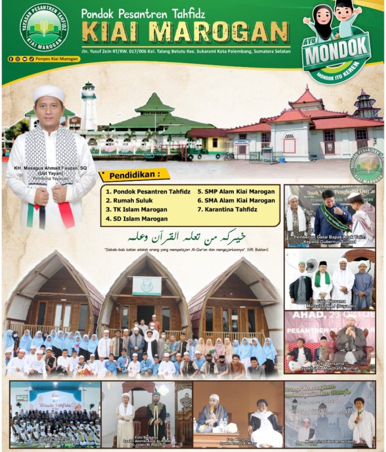PPDB Pesantren Kiai Marogan Tahun Ajaran 2025/2026
