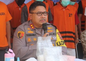 Polres Lampung Selatan Ungkap Kasus Narkotika Senilai Rp 2,5 Miliar