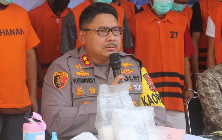 Polres Lampung Selatan Ungkap Kasus Narkotika Senilai Rp 2,5 Miliar