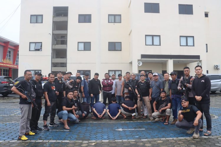 Sindikat 32 Lokasi Curanmor di Lampung Selatan Dibongkar, Empat Pelaku Ditangkap