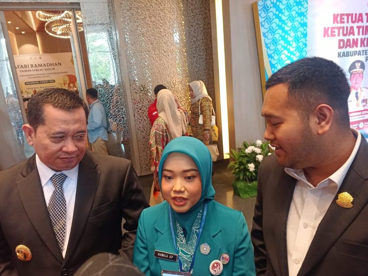 Nabila Anak Dari H. Askolani Bupati Kabupaten Banyuasin Dilantik sebagai Ketua Tim Penggerak TP-PKK Kabupaten Banyuasin