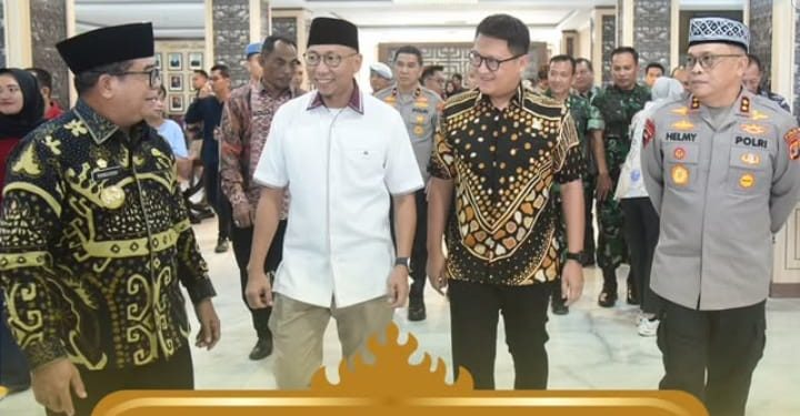 Ketua DPRD Provinsi Lampung Hadiri undangan Silaturahmi PORKOPIMDA