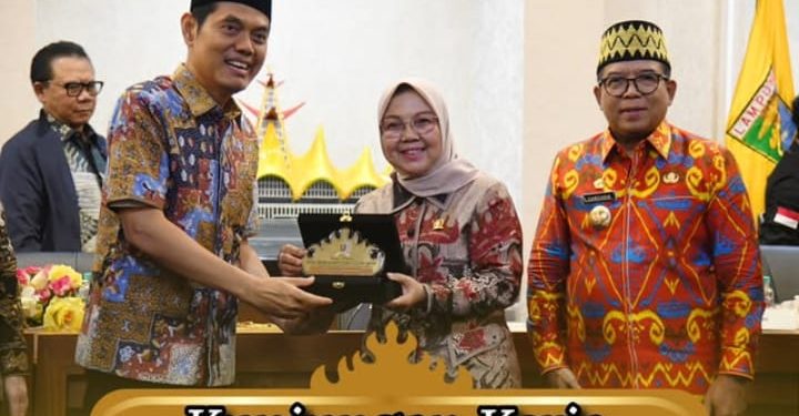 Wakil Ketua DPRD Provinsi Lampung Terima Kunjungan Kerja Komisi II DPR RI
