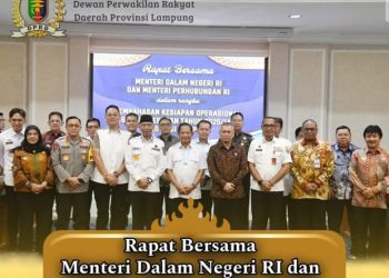 Wakil Ketua DPRD Provinsi Lampung Hadiri Kunjungan Kerja Dua Menteri