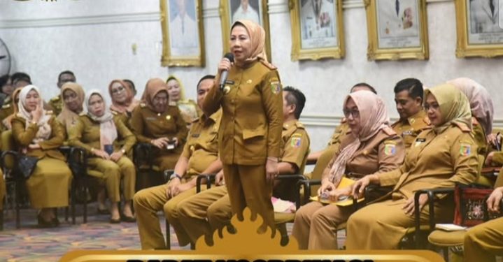 Sekretaris DPRD Provinsi Lampung Hadiri Rapat Koordinasi OPD