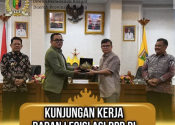 Anggota DPRD Provinsi Lampung Terima Kungker Badan Legislasi DPR RI